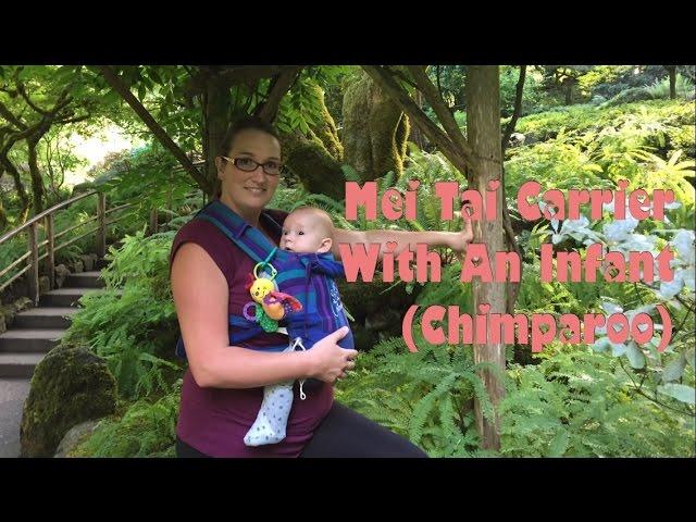 USING A MEI TAI CARRIER WITH AN INFANT, FAVORITE CARRIER WITH A NEWBORN IS THE CHIMPAROO MEI TAI