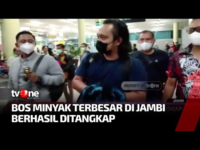 Akhir Pelarian Bos Besar Pemilik Gudang BBM Ilegal Terbesar di Jambi | Kabar Siang tvOne