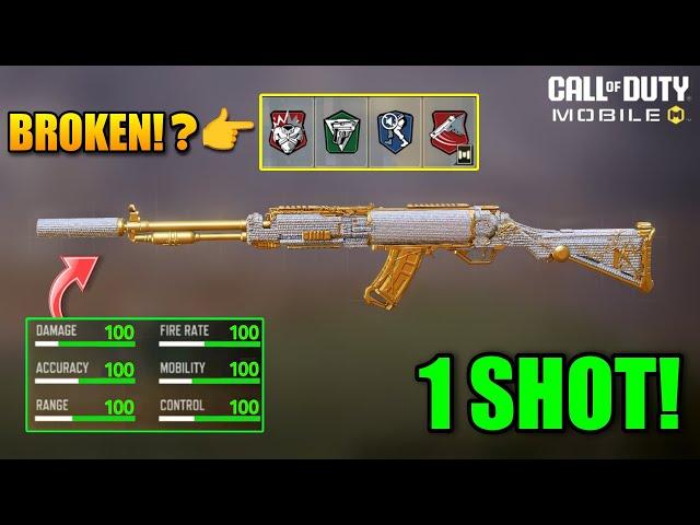 TYPE 63 "1 SHOT" GUNSMITH BUILD | Best Type 63 Gunsmith Loadout | Season 5 COD Mobile