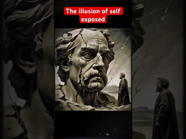 The illusion of self exposed  #philosophy #illusion #youtubeshorts  #philosophicalshorts #freewill