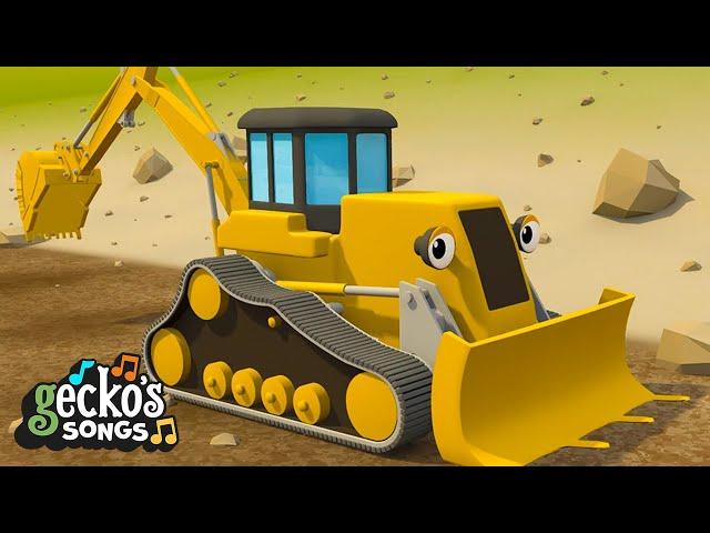 Construction Site Tune｜Gecko's Garage｜Children's Music｜Trucks For Kids｜Gecko's Songs