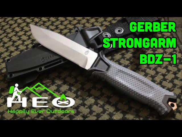 Gerber Strongarm: Tactical Grey in BDZ-1 Steel (Better than the original?)