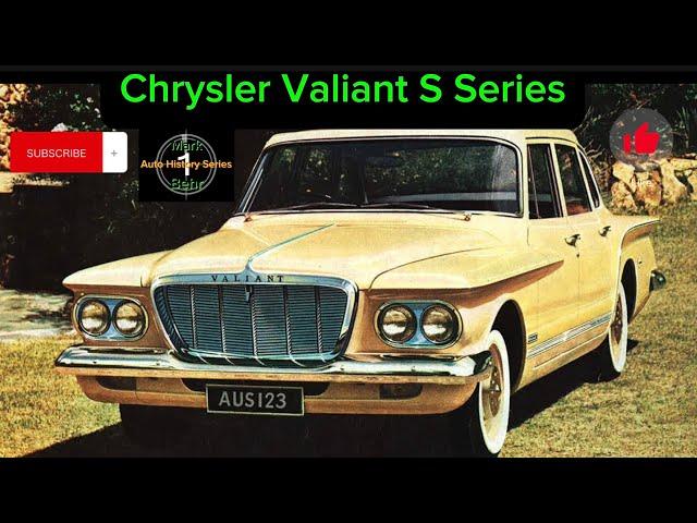 Chrysler Valiant S Series - Chrysler’s One Two Punch on Ford and Holden.