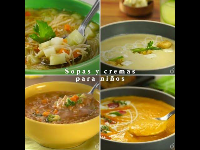 Sopas y Cremas para Niños | kiwilimón recetas