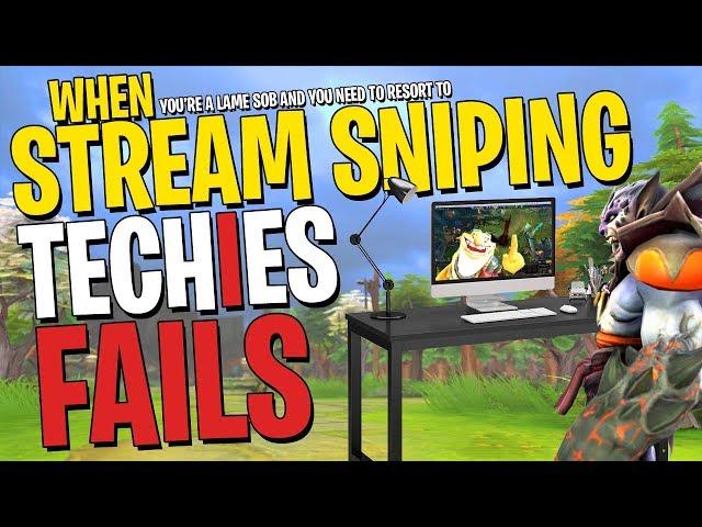 When Stream Sniping Techies Fails - DotA 2