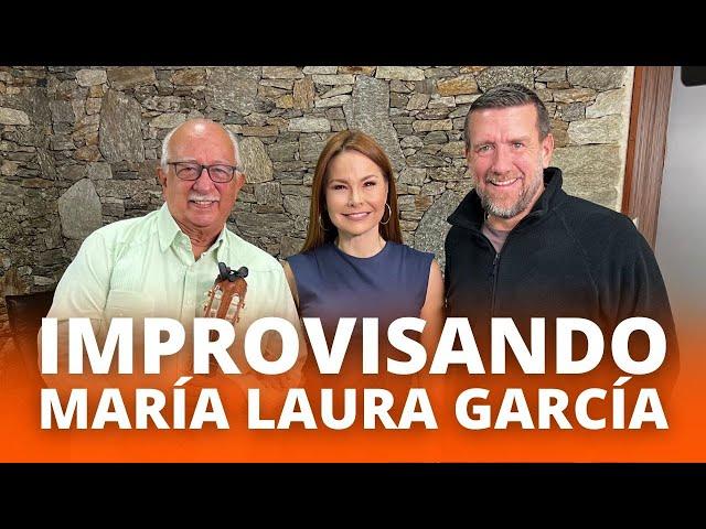 Román Lozinski en Improvisando María Laura García