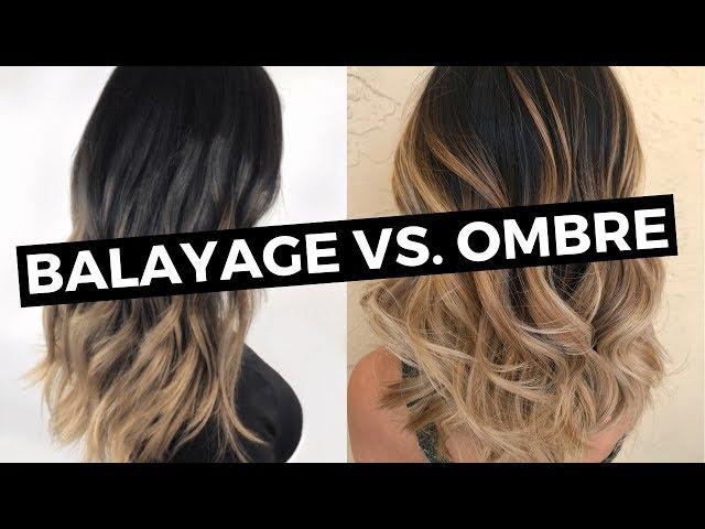 What is Ombre Hair / Balayage ? What is the Difference between Ombre hair and Balayage ?