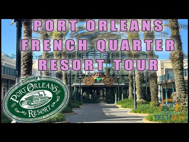 Disney’s Port Orleans French Quarter Resort Tour | Walking Tour Of The Grounds, Pools, & Recreation