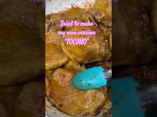 Home Made Tocino#shortvideoviral#blessed#filipinofood#loved#tocino