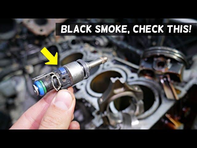 WHY MY CAR SMOKES BLACK, BLACK SMOKE FROM EXHAUST ON A CAR