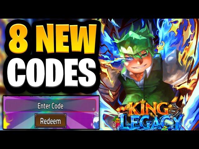 *NEW* ROBLOX KING LEGACY CODES 2025 - KING LEGACY CODES | KING LEGACY UPDATE 8
