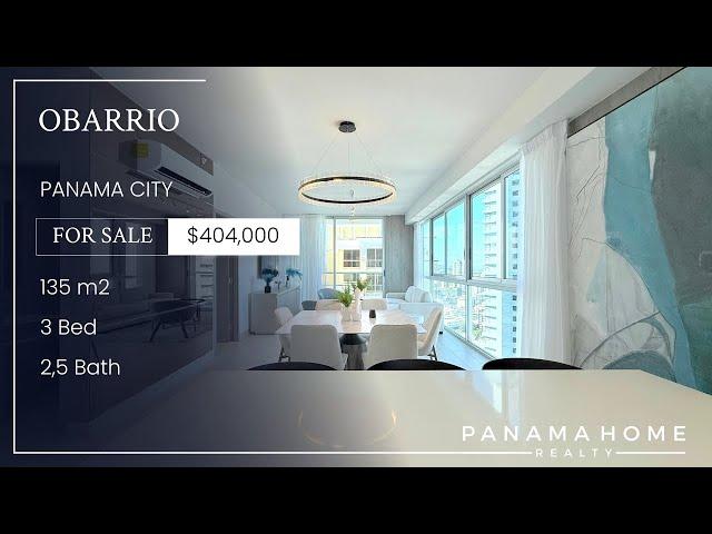 $404,000 Spacious Apartment in Obarrio Available for Sale