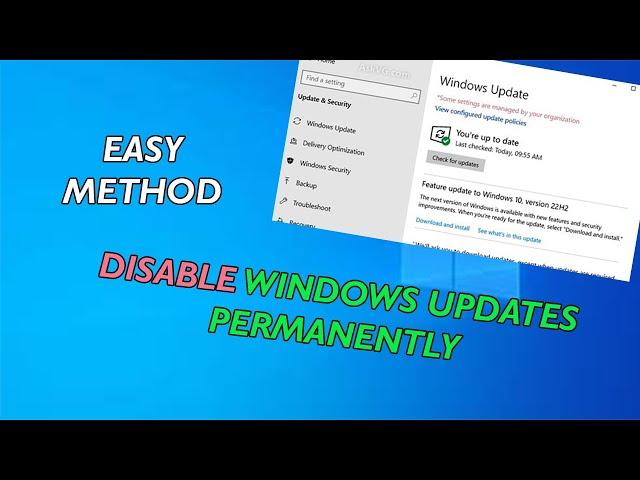 How to Disable Windows Automatic Updates on Windows 10 (Easy Solution)