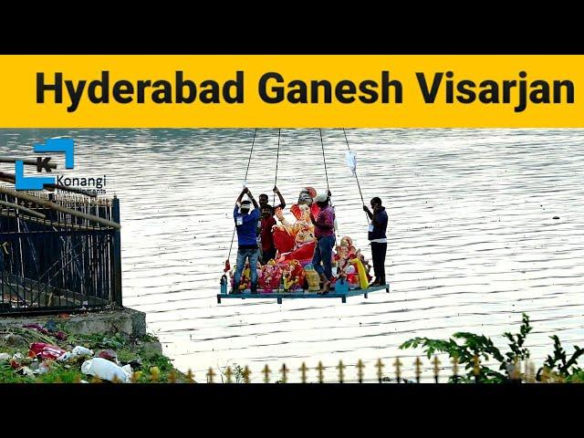 Ganesh Nimajjanam | Ganesh Nimajjanam in Tank Bund | Hyderabad  | Konangi Entertainments