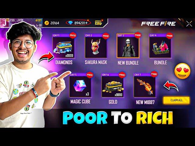 Free Fire I Got All Rare Bundles And Gun Skins In New Diamond Event -Garena Free Fire