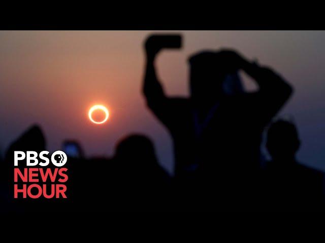 WATCH LIVE: NASA streams 2023 'ring of fire' solar eclipse