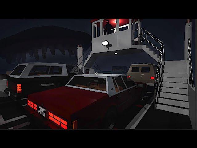 Horror Game Where You're A Ferryman & what was that noise - The Ferry ALL ENDINGS