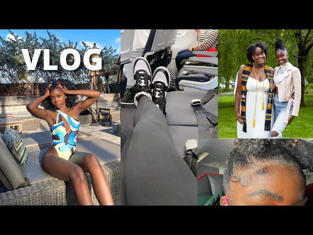 VLOG: traveling to Miami, Howard graduation, and Podcast recording