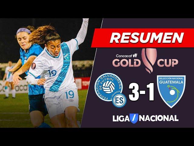  Resumen El Salvador vs Guatemala Femenino | Ronda Preliminar Copa Oro 2024. RESUMEN COMPLETO!!