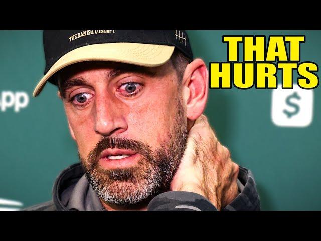 Aaron Rodgers Learns the Hard Way That He's Utterly Insufferable