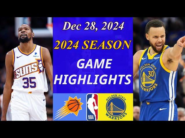 Phoenix Suns vs Golden State Warriors Game 1st-Qtr | Dec 28,2024 NBA TODAY