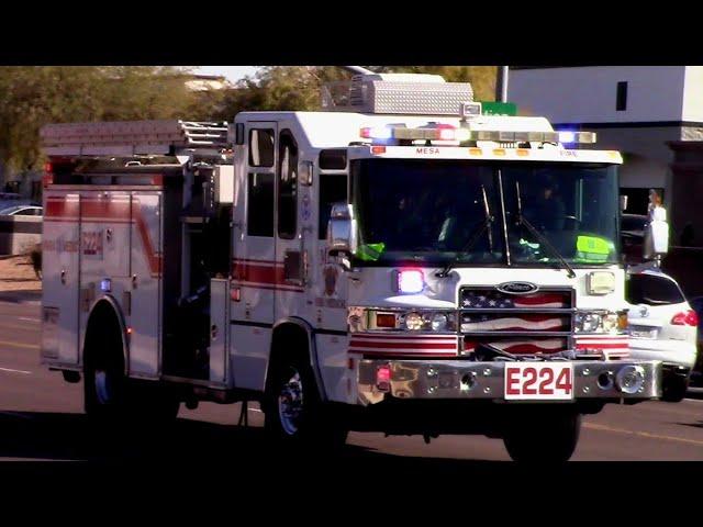 *New Company* Mesa Fire/Medical Dept. Engine 224 Responding