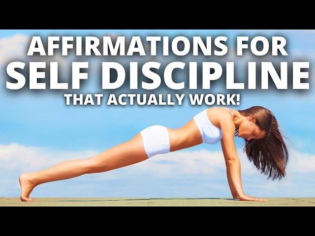 Daily Powerful Affirmations for Self Discipline, Focus, and Productivity | Discipline Affirmations