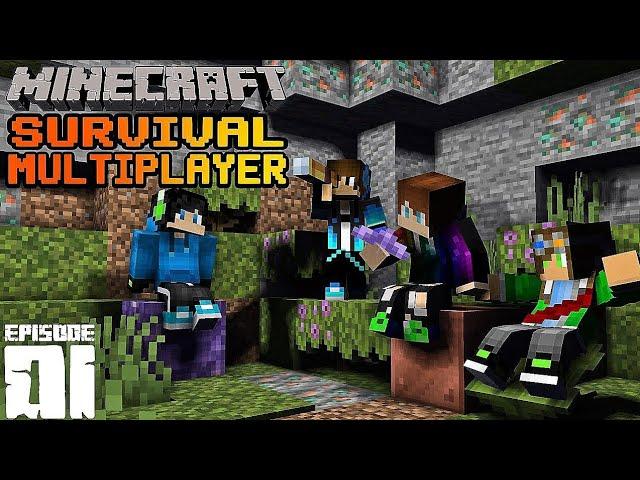 MINECRAFT PE  Dual Survival Series in Hindi Ep 1 | Made a Stater Base & Iron Armor