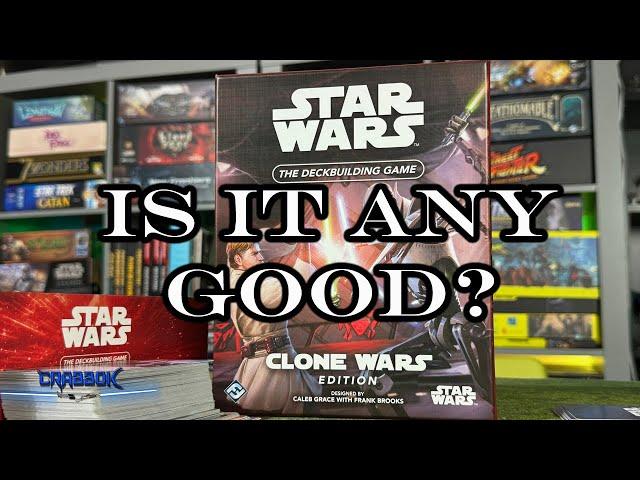 Review - Star Wars Deckbuilding Game - Clone Wars Edition - Is It Any Good?