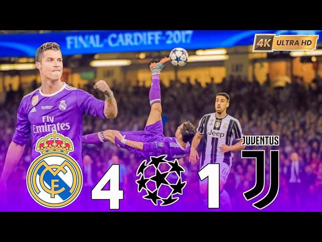 The unforgettable night for Madrid fans Cardif Final 2017 and the brilliance of Cristiano Ronaldo 4k