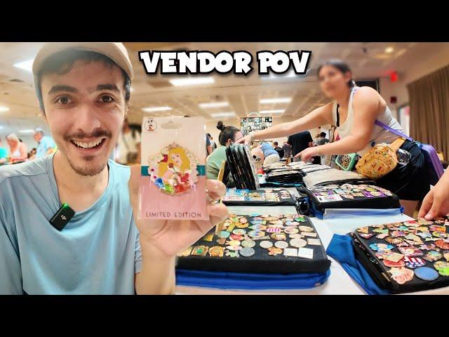 Disney Pin Trading Event Vendor POV | Princess Pin HUNT