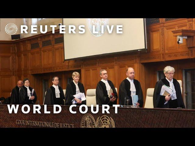 LIVE: World Court to rule on measures over Israel's Rafah offensive