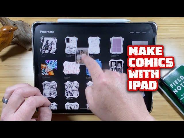 Draw Comics in Procreate: Key Gestures & Features for Comic Artists
