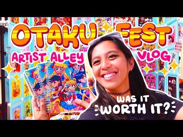 Artist Alley Vlog  Otakufest 2024