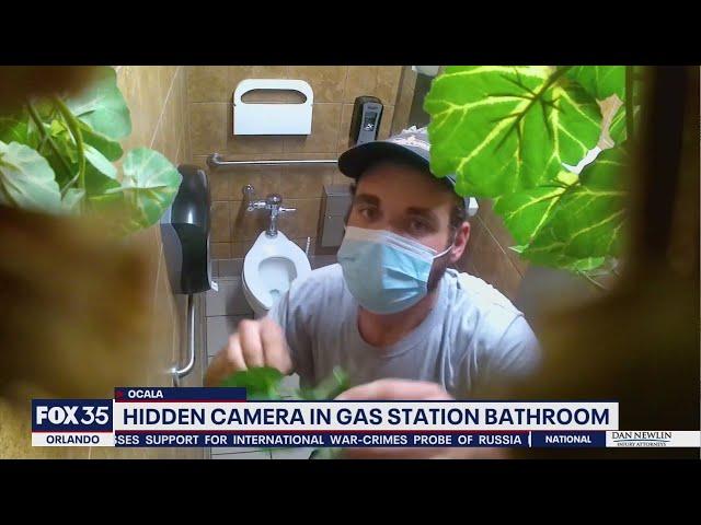 Police searching for Florida man accused of placing hidden camera in bathroom