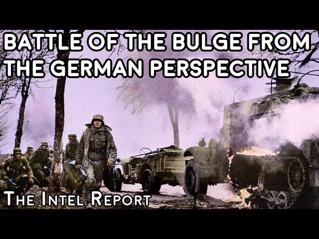 Battle of the Bulge from the German Infantryman's Perspective