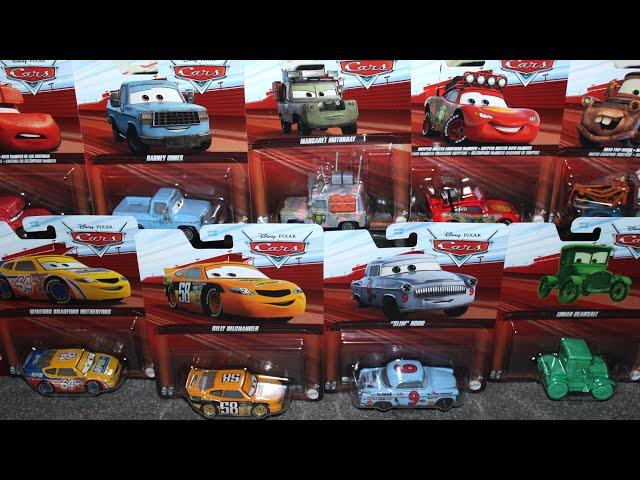 Mattel Disney Cars 2025 Case N UNBOXING Slim Hood Billy Oilchanger Margaret Motorray Cryptid McQueen