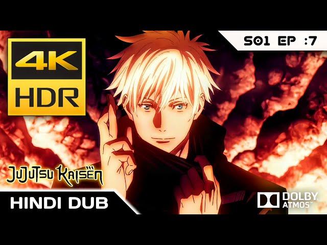 Gojo's Domain Expansion Gojo Vs Jogo Full Fight In Hindi (4K 60FPS) Jujutsu Kaisen Hindi Dubbed