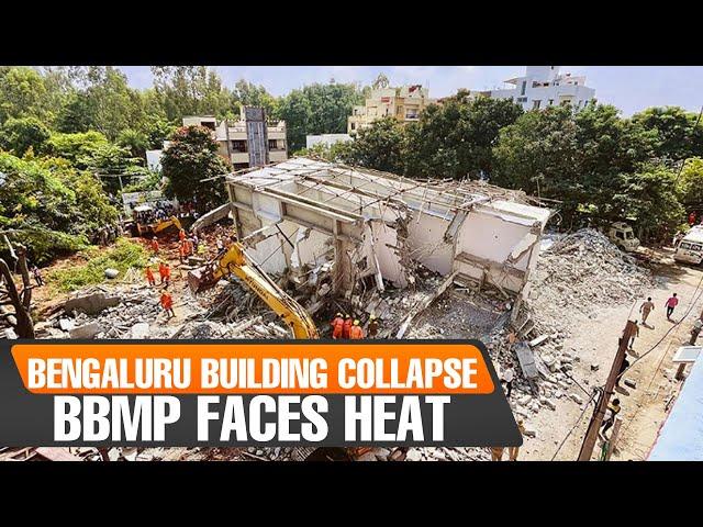 8 dead in Bengaluru building collapse. Several officials of the BBMP suspended | News9