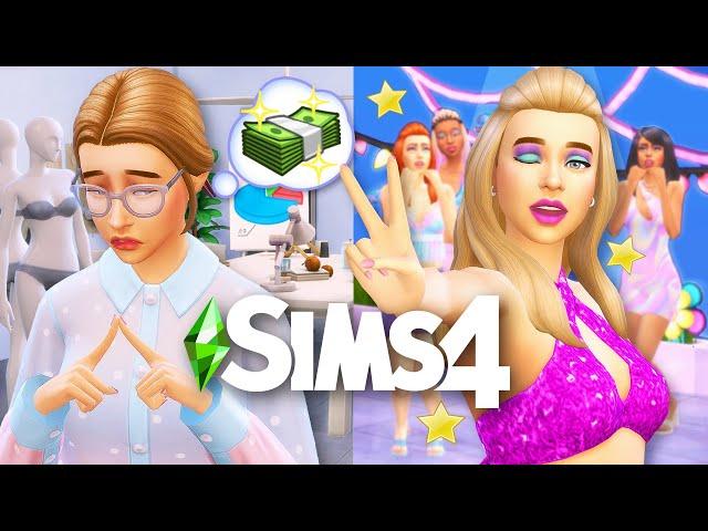 Peut-on devenir RICHE en tant qu'Influenceur Mode ?  - SIMS 4