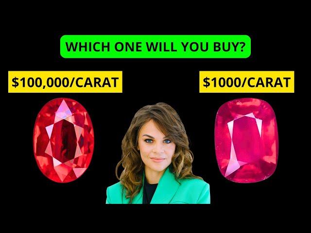 Ruby or Rubellite? Don't buy fakes! | REAL cost and qualities