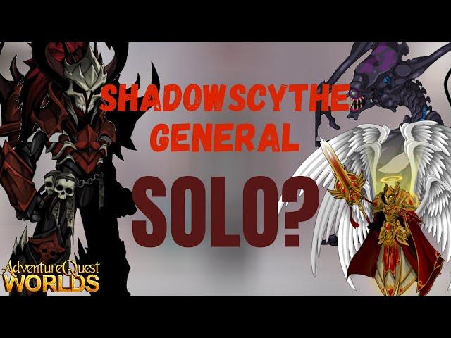 AQW - RIP SSG'S SOLO? TRYING SHADOWSCYTHE GENERAL'S SOLOING POWER (2020)