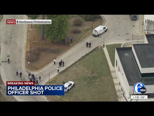 Police officer shot in bulletproof vest in Northeast Philadelphia