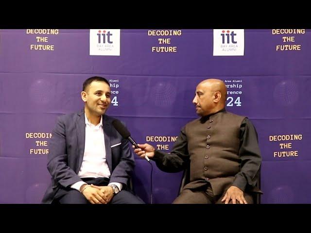 Amar Dixit, San Mateo Medical Center, interview at IITBAA Leadership Conference 2024