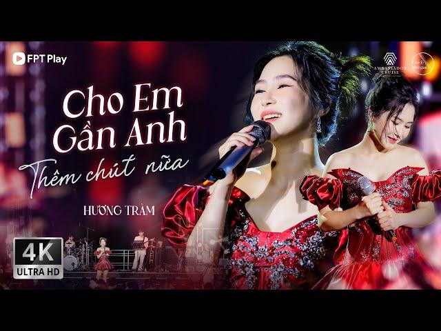 Hương Tràm live CHO EM GẦN ANH THÊM CHÚT NỮA với visual cực tỏa sáng | Giao Lộ Thời Gian