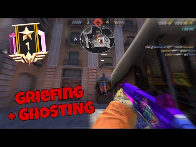 Critical Ops but I RAGEQUIT because my TEAMMATE is GRIEFING AND GHOSTING.. 