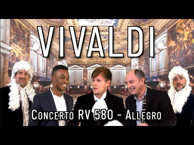 VIVALDI Concerto RV 580 Allegro | BALDEYROU-CUPER-FERREIRA-HARDY-MANZ