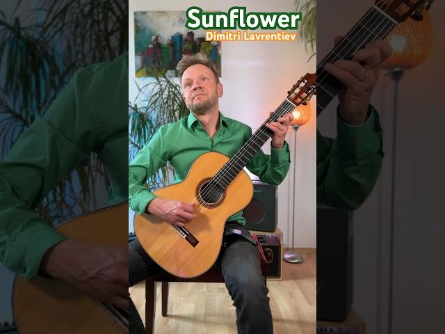 Sunflower - composed by Dimitri Lavrentiev #guitar #music #flow #sunflower