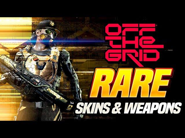 OFF THE GRID Expert Reveals Top 9 RAREST Skins