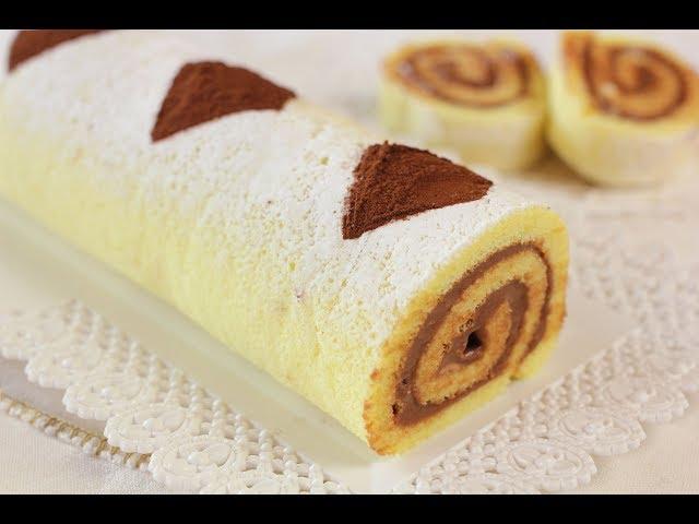 Nutella Swiss Roll - Easy Recipe by benedetta